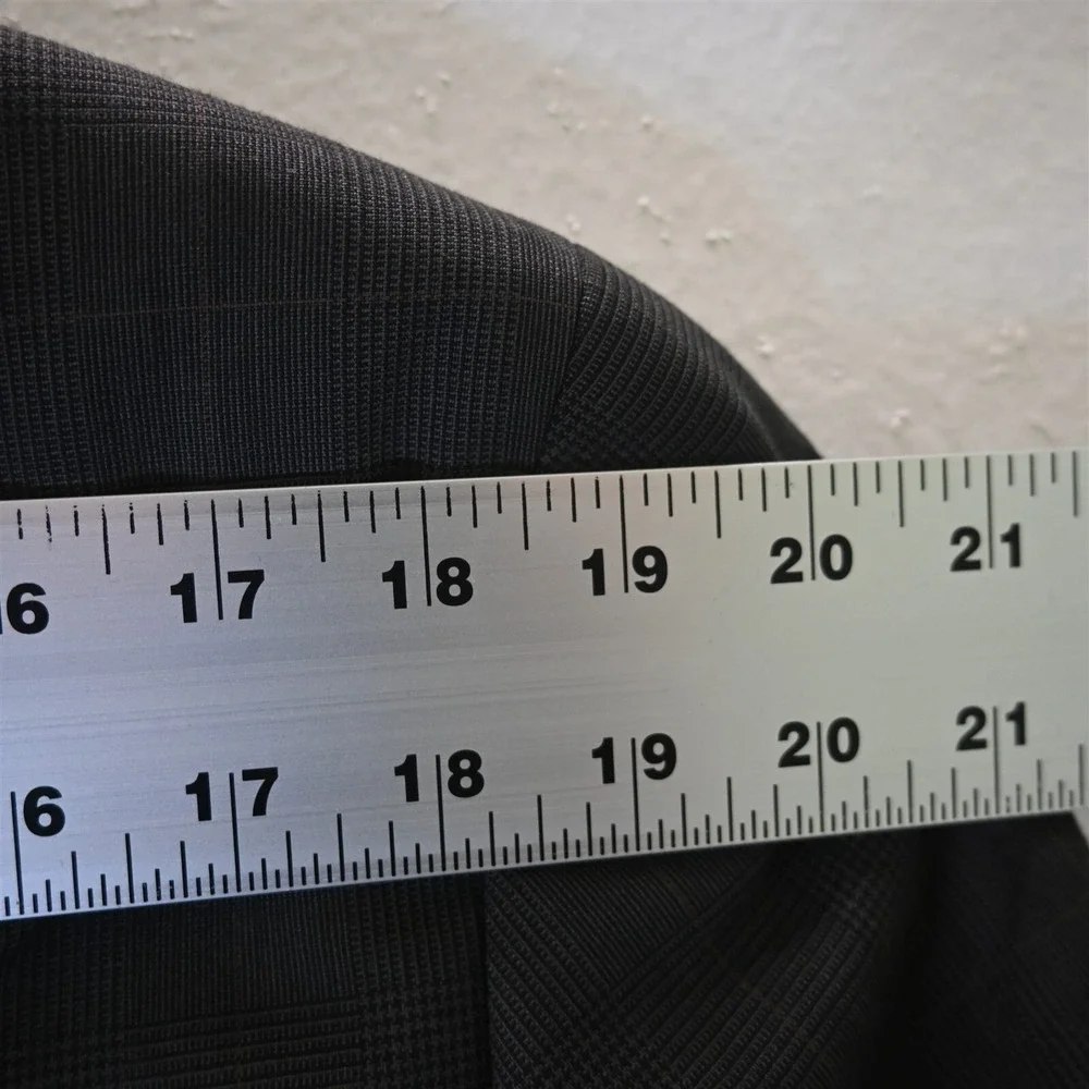 Vtg Chaps Ralph Lauren 39L 40L‎ Glenn Check 100% Wool Mens Blazer Sport Coat